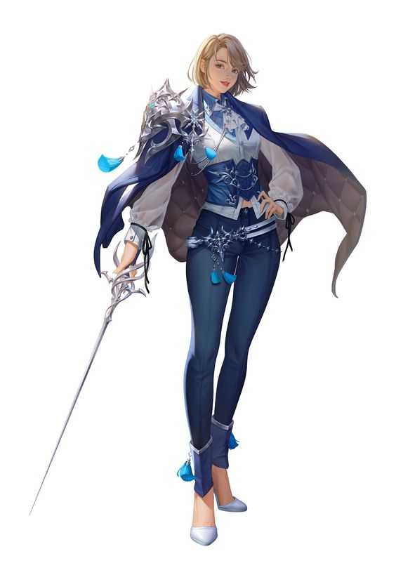 非常喜欢的几组CG人物角色插画设计