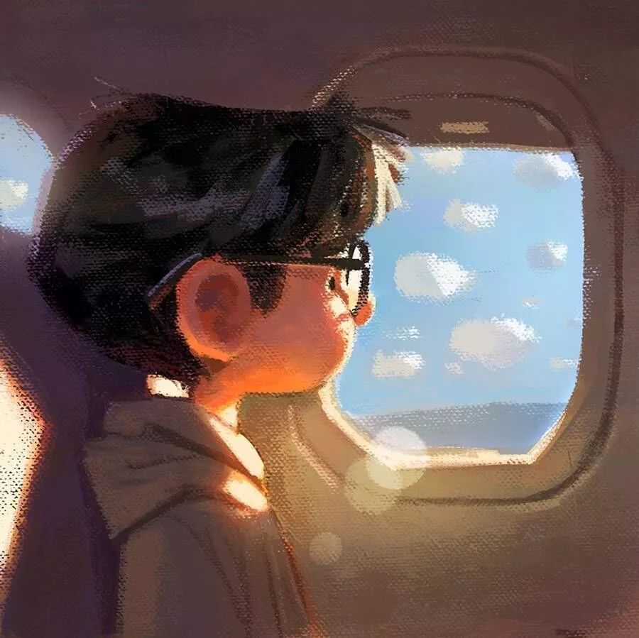 温馨的小插画风格
