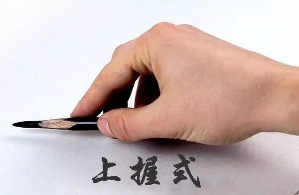 初学者握笔入门，学习素描怎么拿笔