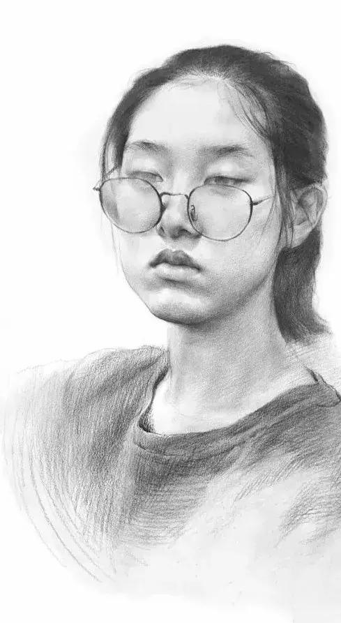 央美教授讲素描技术观：素描肖像如何提高？60张范本与口诀启发你 ...