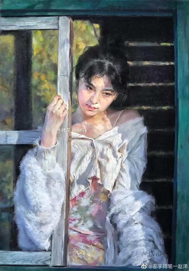 画皮画骨难画魂，看了央美才男的素描和色粉美女，美得让我想恋爱 ...