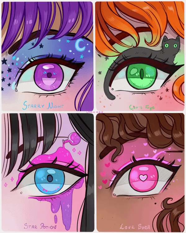 你喜欢哪一个眼睛？