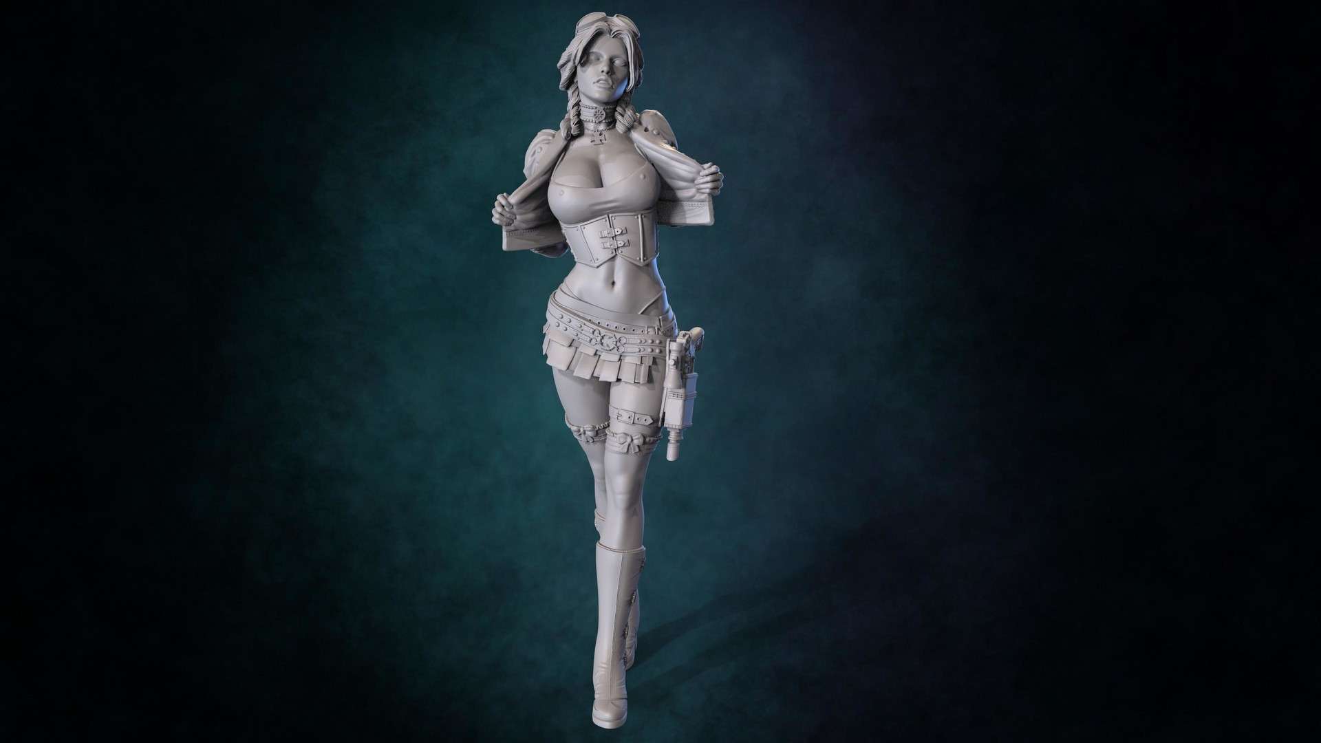 3D人体绘画模型
