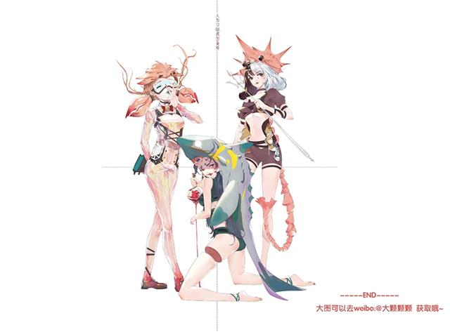 日系伪厚涂风格插画绘制教程