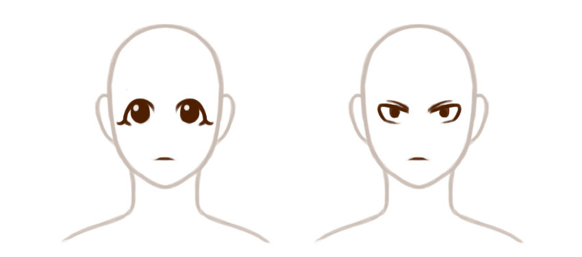 动漫卡通绘画基础教程:怎么画卡通人物眼睛 动漫卡通绘画基础教程:怎么画卡通人物眼睛