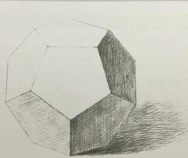 全面解读素描十二面体的画法和技巧 全面解读素描十二面体的画法和技巧