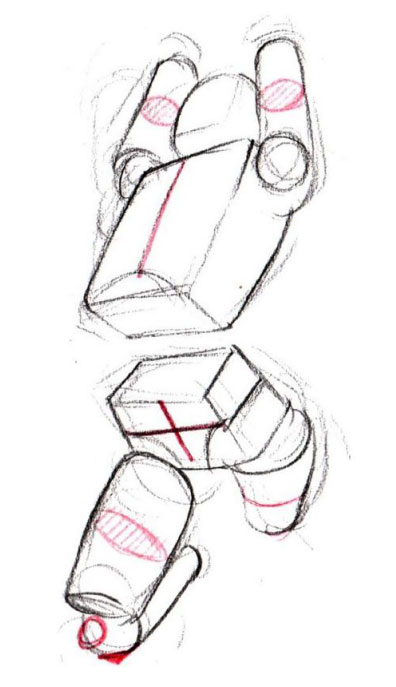 人体绘画姿态三：进阶常规姿态坐、躺、走、跑、跳跃画法