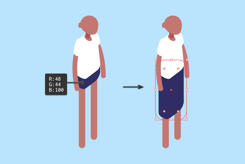 如何用AI绘制2.5D人物插画教程