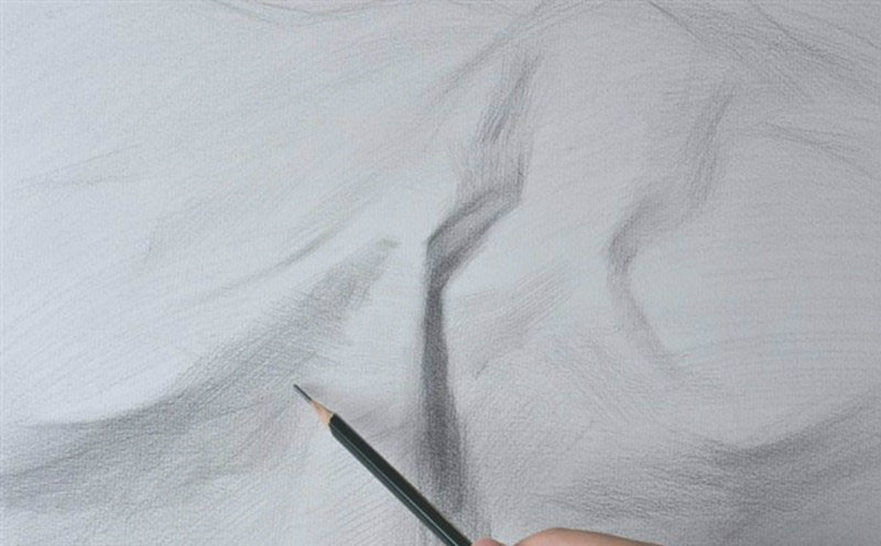 衬布怎么画？素描衬布的画法