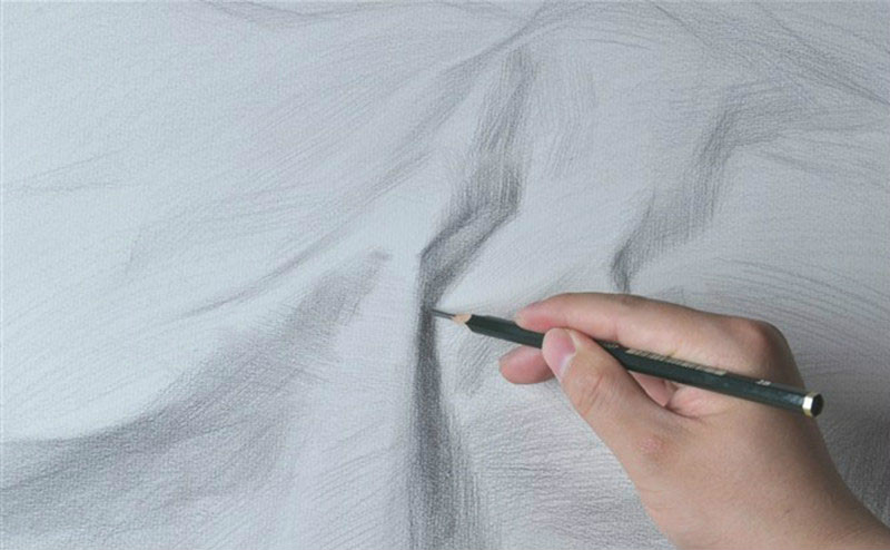 衬布怎么画？素描衬布的画法