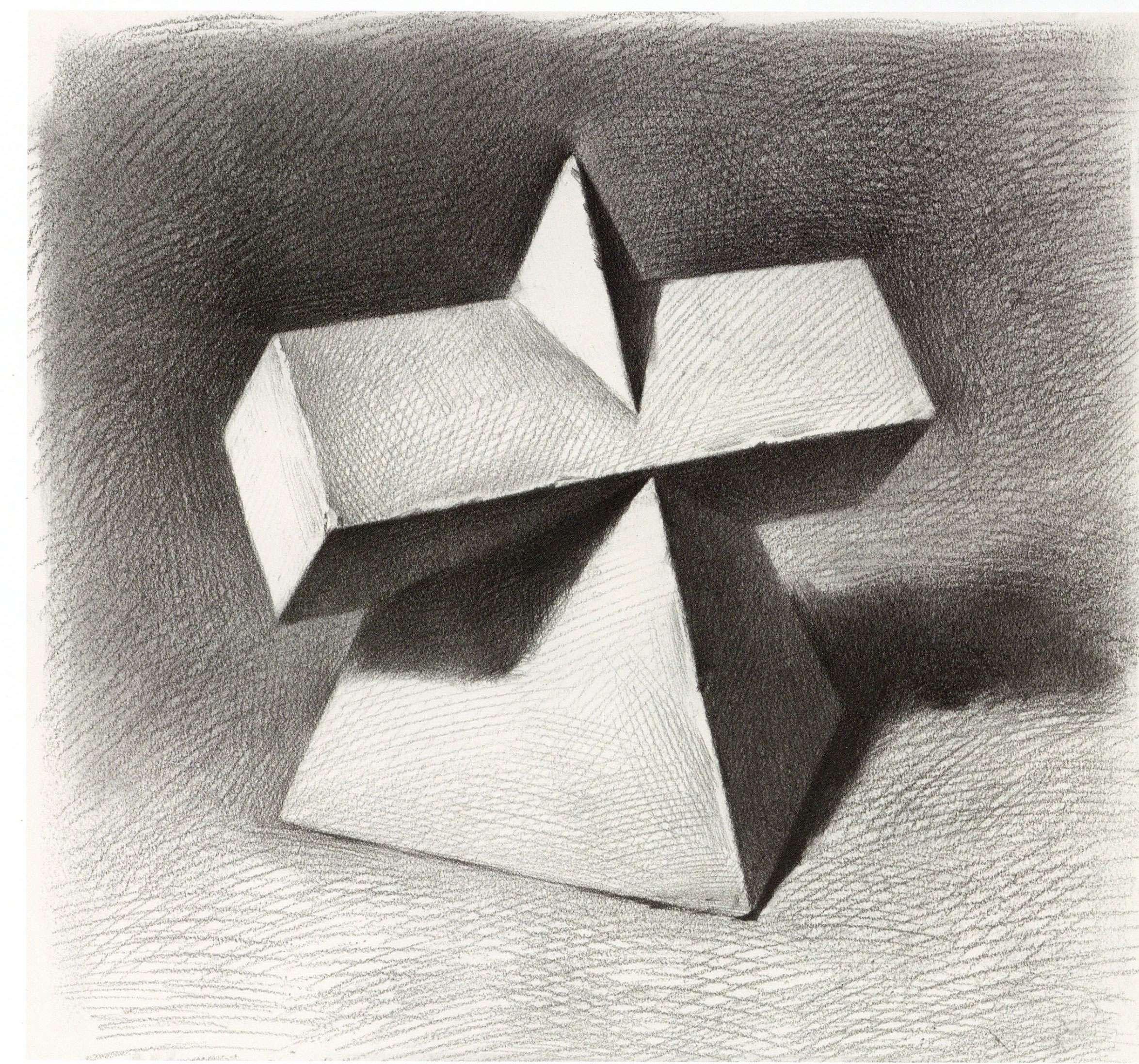 几何体素描|纯艺术|绘画|Lula77 - 原创作品 - 站酷 (ZCOOL)