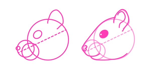 动物画画：如何画一只花栗鼠