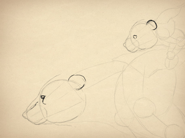 如何画动物：熊和熊猫及其解剖