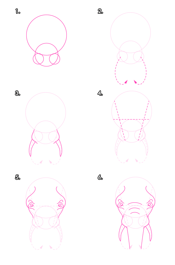 专业画大象教程：大象的分解与绘画